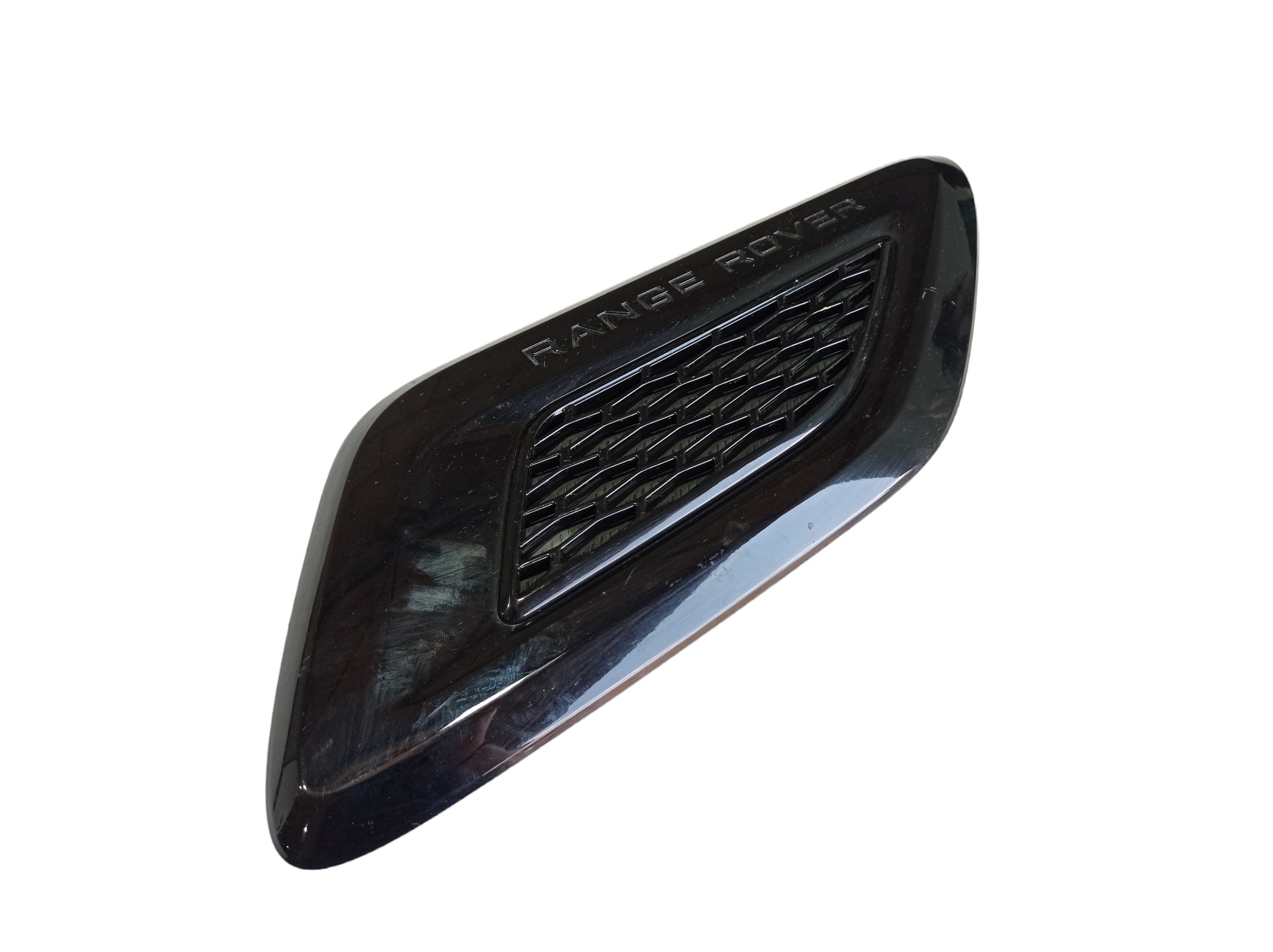 Moldura Direita Capô Land Rover Range Rover Sport 2014 V573 Preto 2