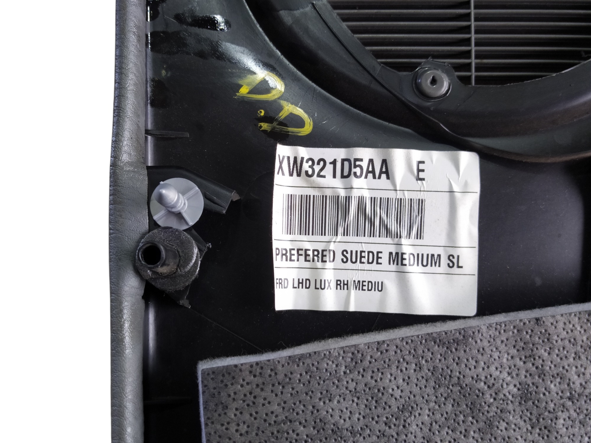 Forro Porta Dianteira Direita Grand Caravan 2005 V586 Cinza Cinza 4