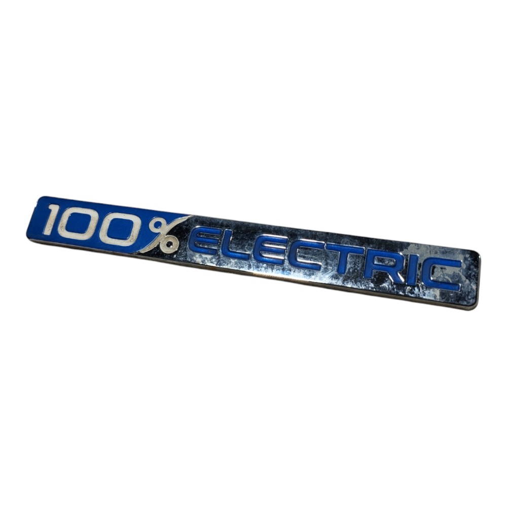 Emblema 100% Eletric Porta Dianteira Jac Ejs1 2022 2024 V616 4