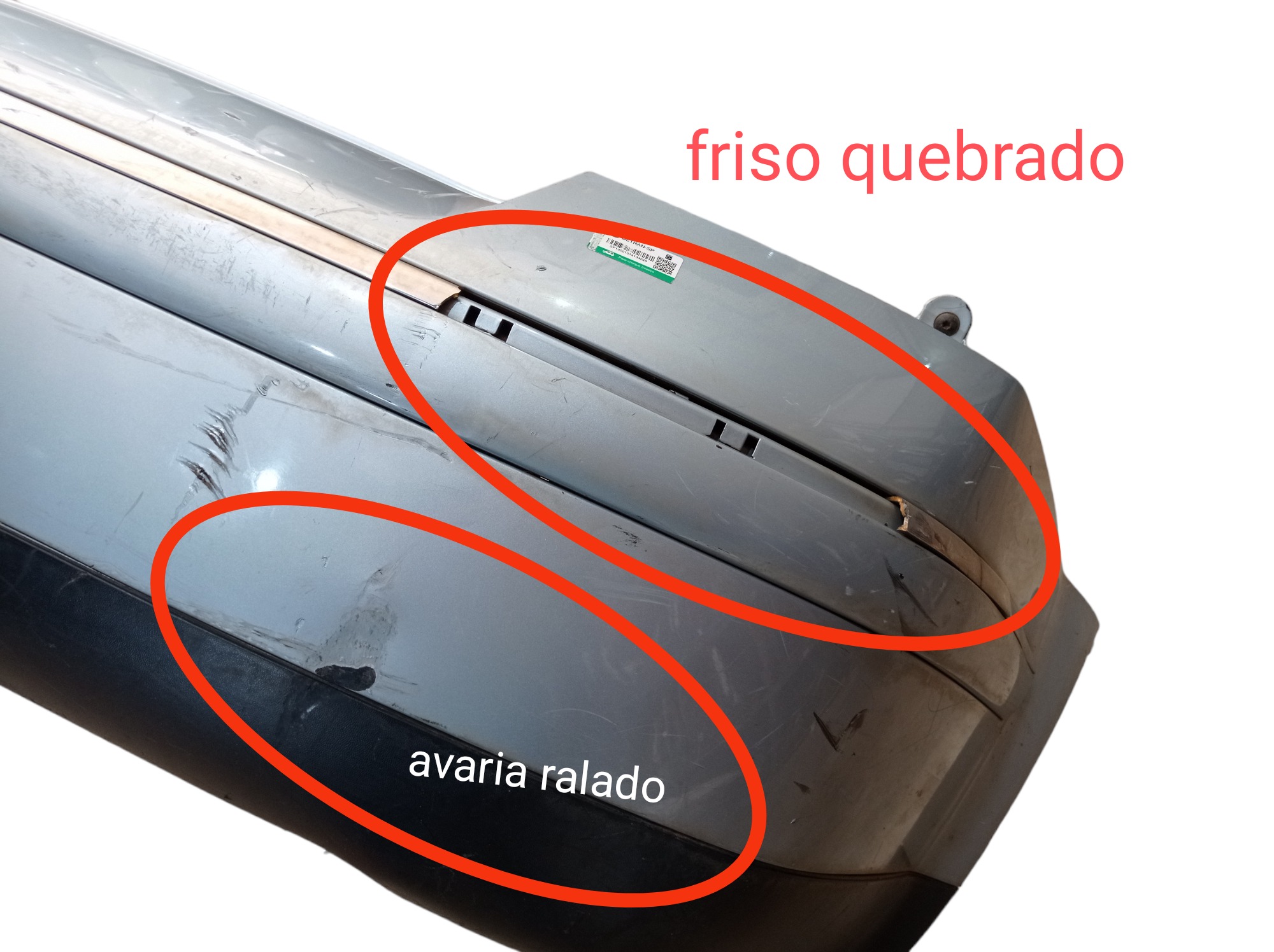 Parachoque Traseiro Vw Passat Alemão 2001 V300 8