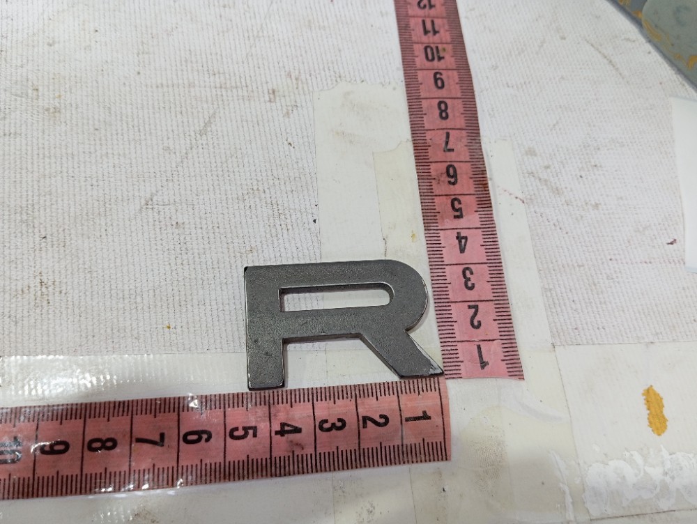 Letra R Emblema Land Rover Evoque 2.0 2012 A 2015 V633 7