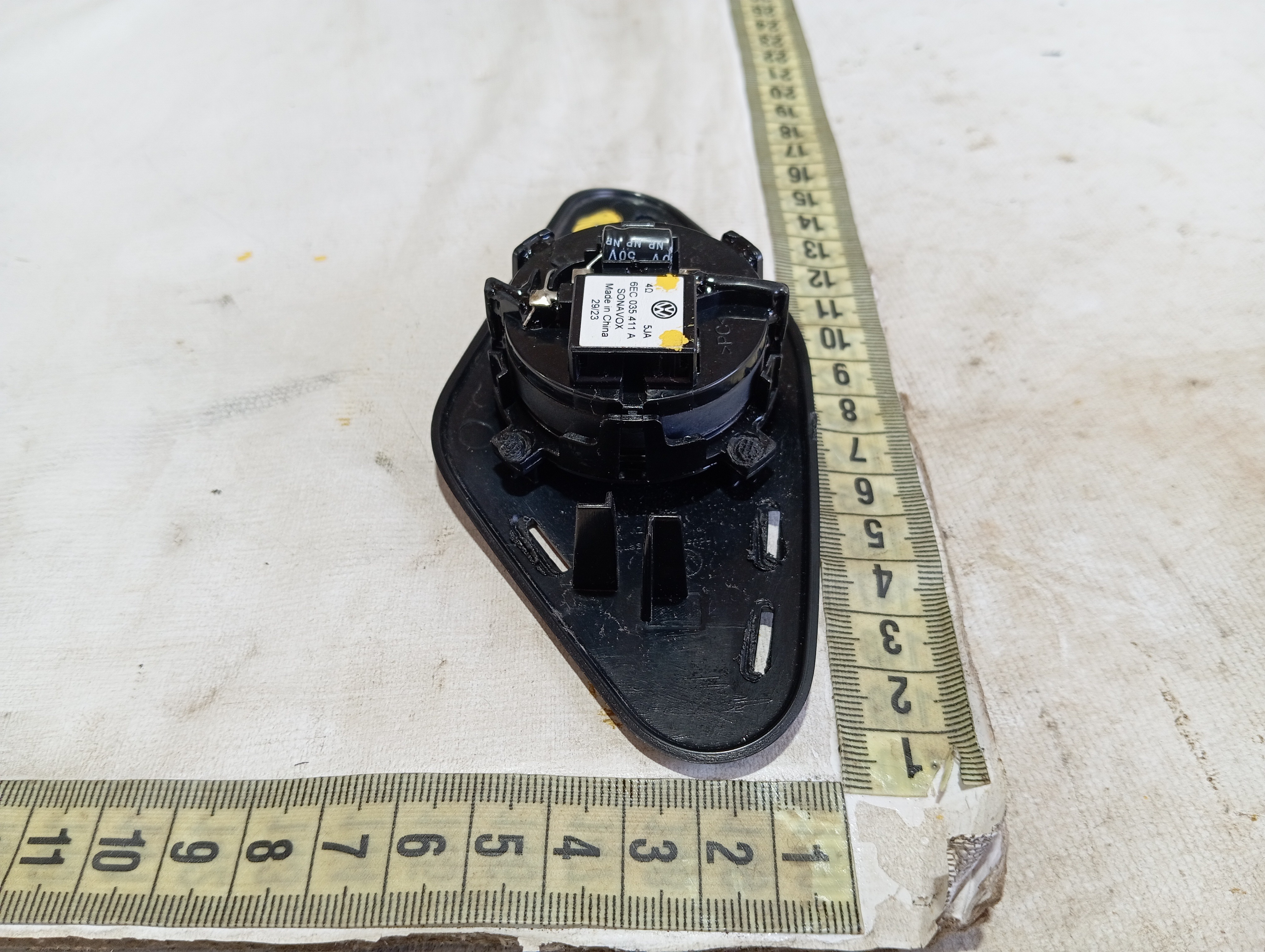 Tweeter Coluna Direita Vw Taos Highline 2022 2024 V601 Preto 8