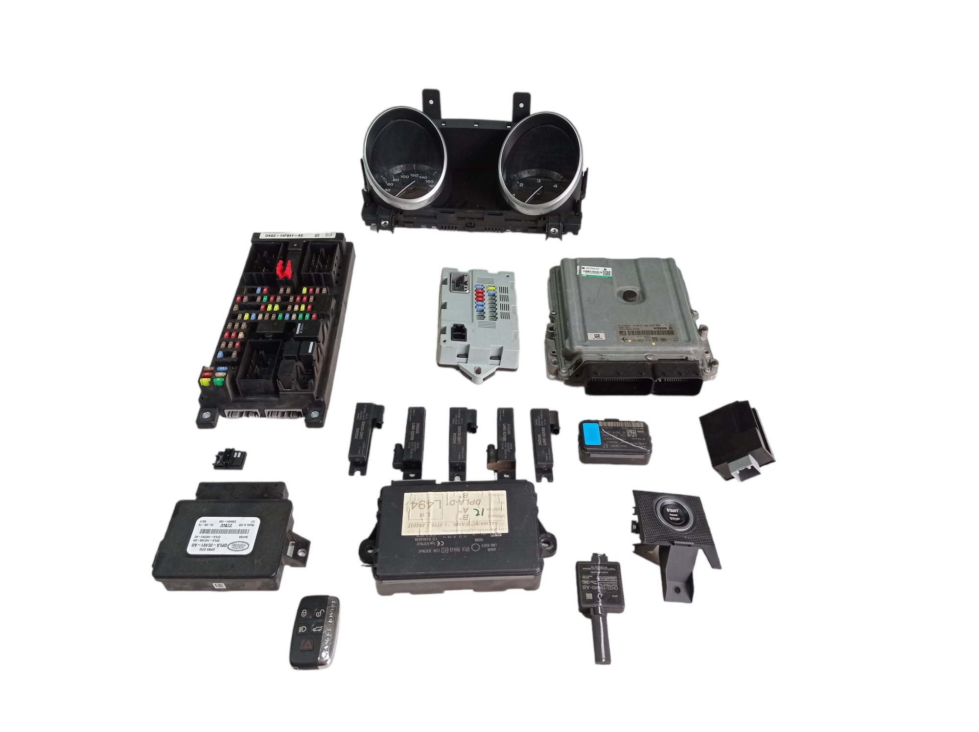 Kit Módulo Injeção Land Rover Range Rover Sport 2014 V573 4