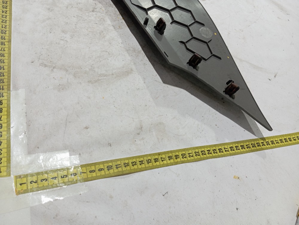Acabamento Lateral Esquerdo Console Vw Virtus 2019 A 23 V657 6