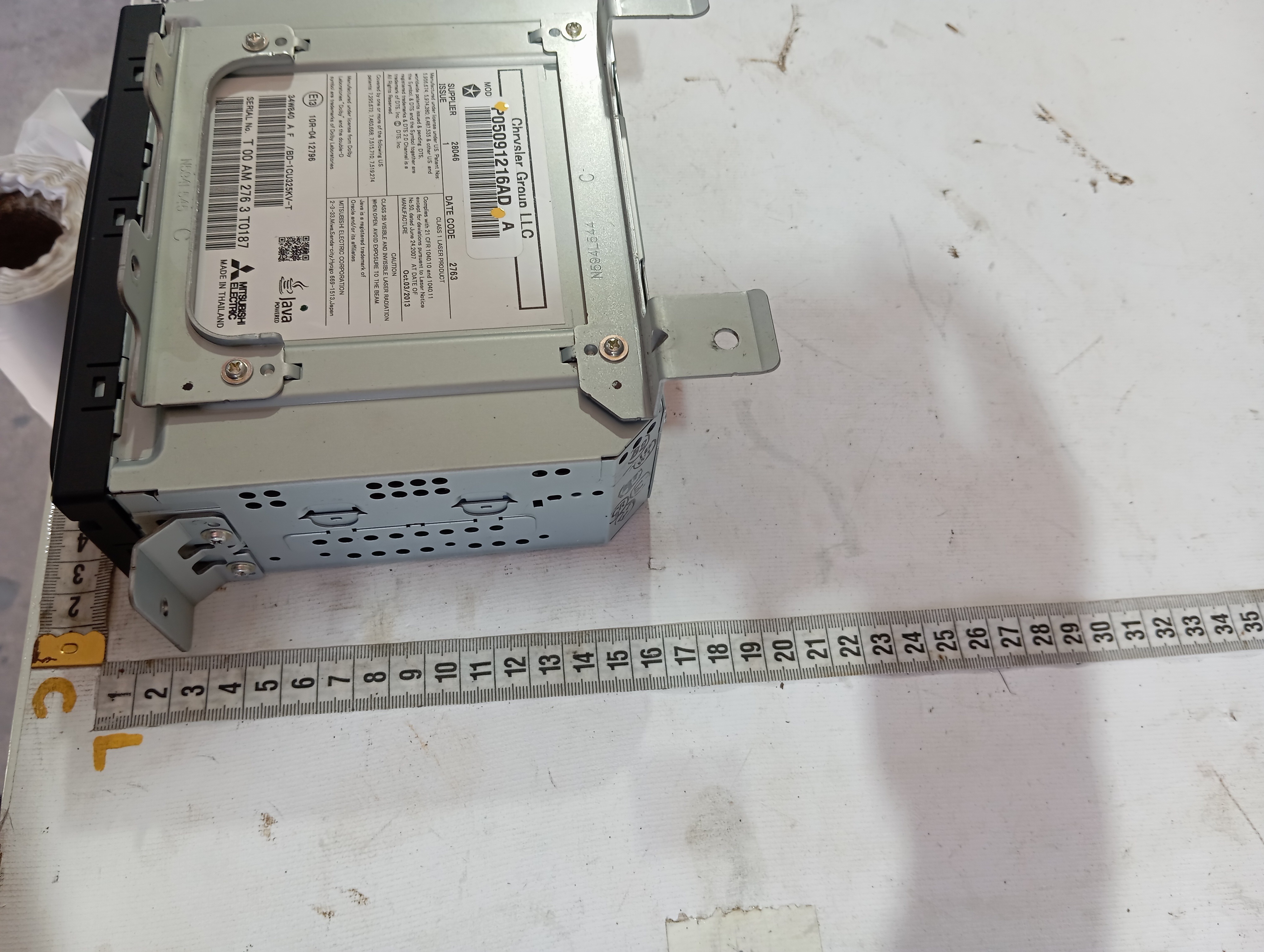 Display Cd Jeep Grand Cherokee 3.6 2014 V604 9