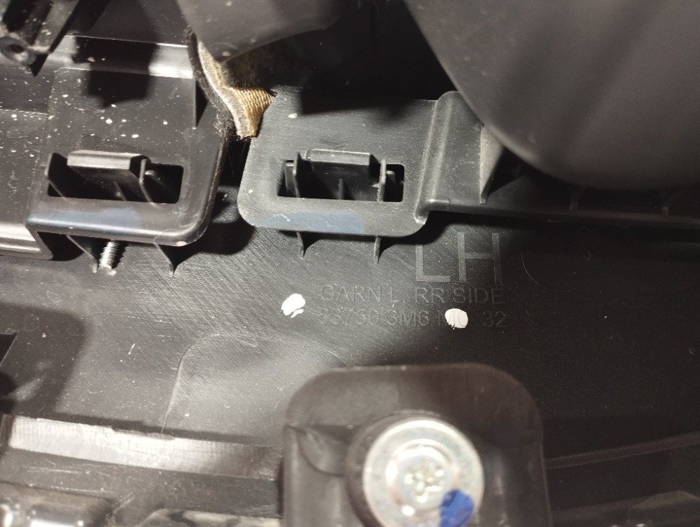 Forro Porta Traseiro Esquerdo Honda Hrv Exl 2023 2025 V644 6
