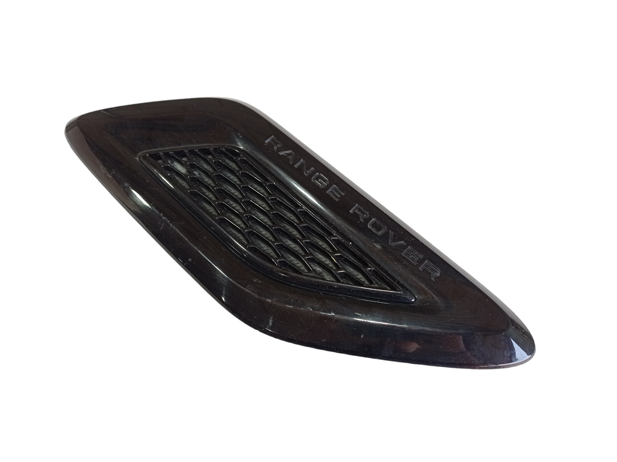 Moldura Direita Capô Land Rover Range Rover Sport 2014 V573 Preto 8