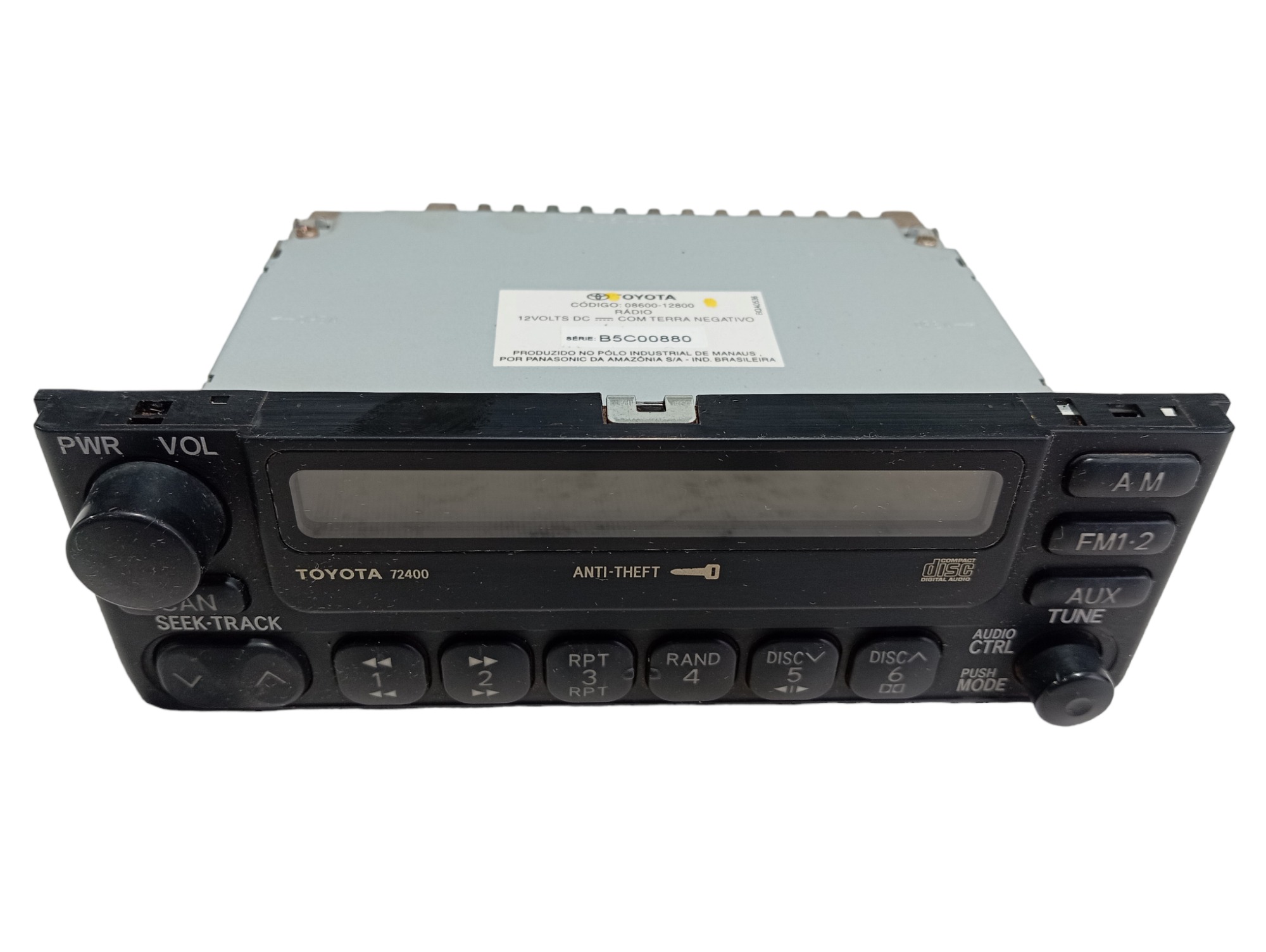 Radio Toyota Land Cruiser Prado 08600-12800 2004 2