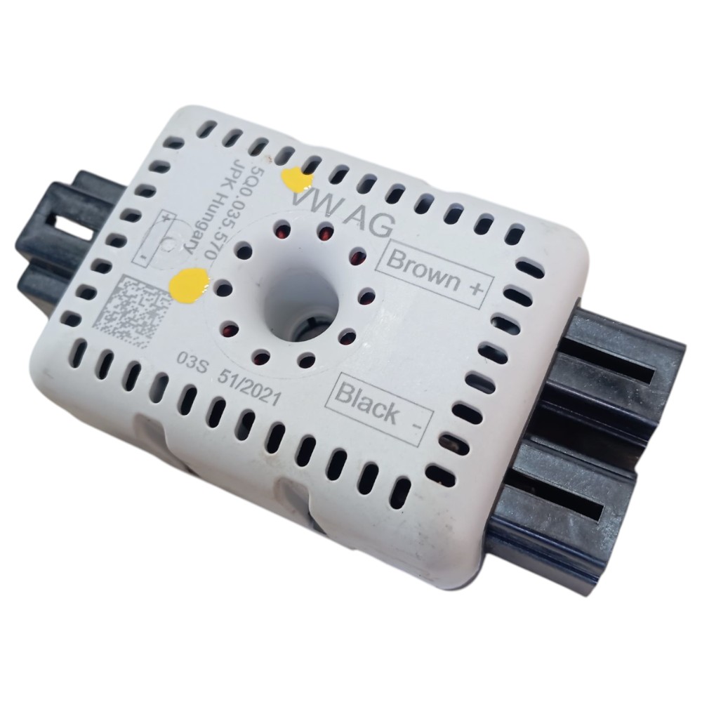 Modulo Amplificador Antena Vw Taos Highline 2022 2024 V655 Branco 5