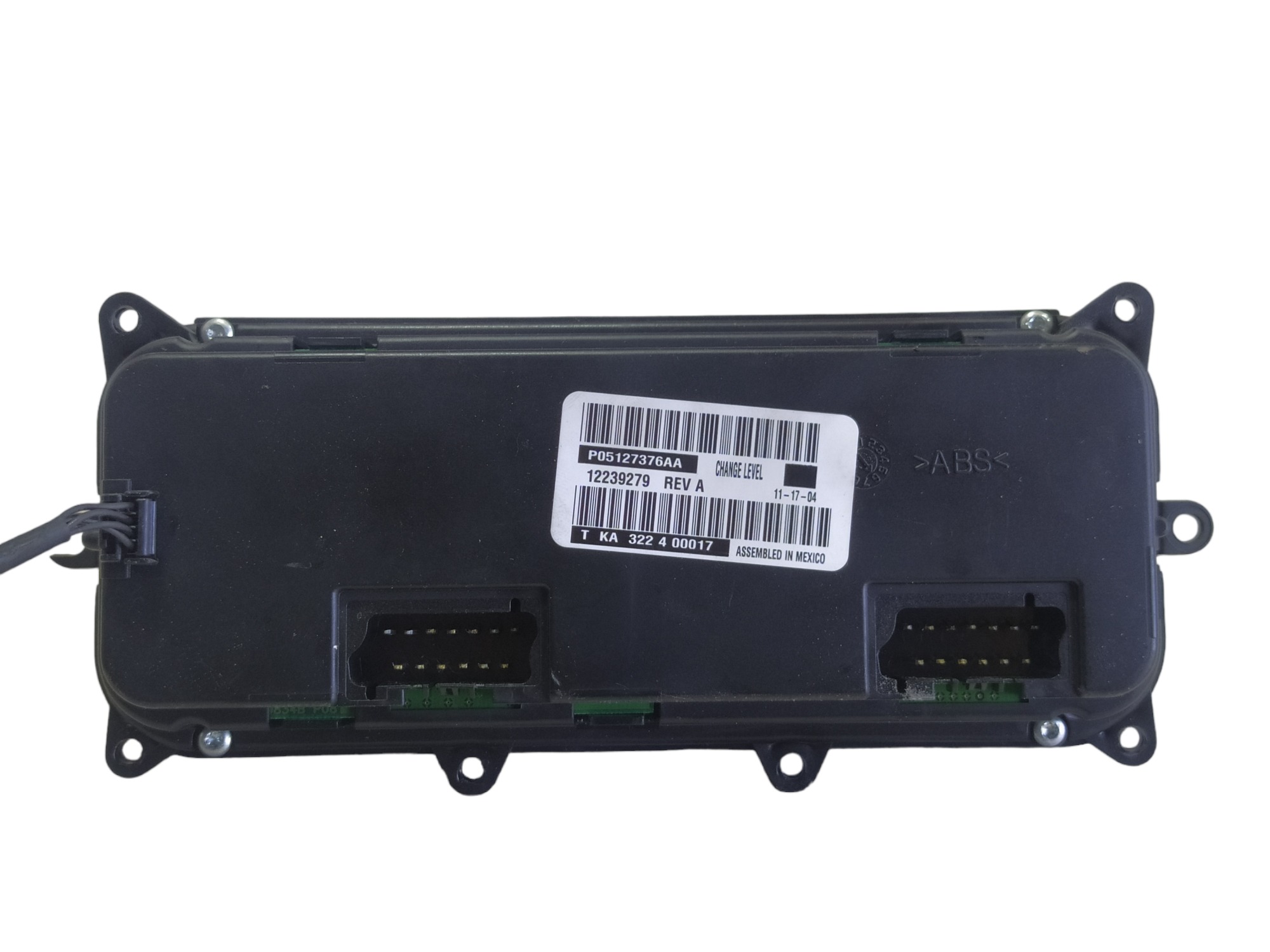 Comando Ar Condicionado Chrysler Grand Caravan 2005 V586 2