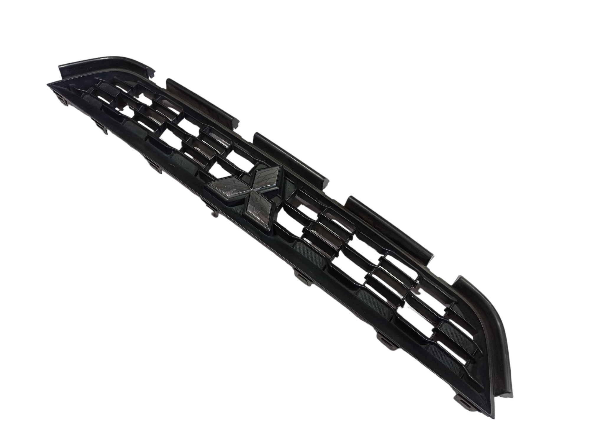Grade Central Parachoque Dianteiro Mitsubishi Asx 14 V574 Preto 2
