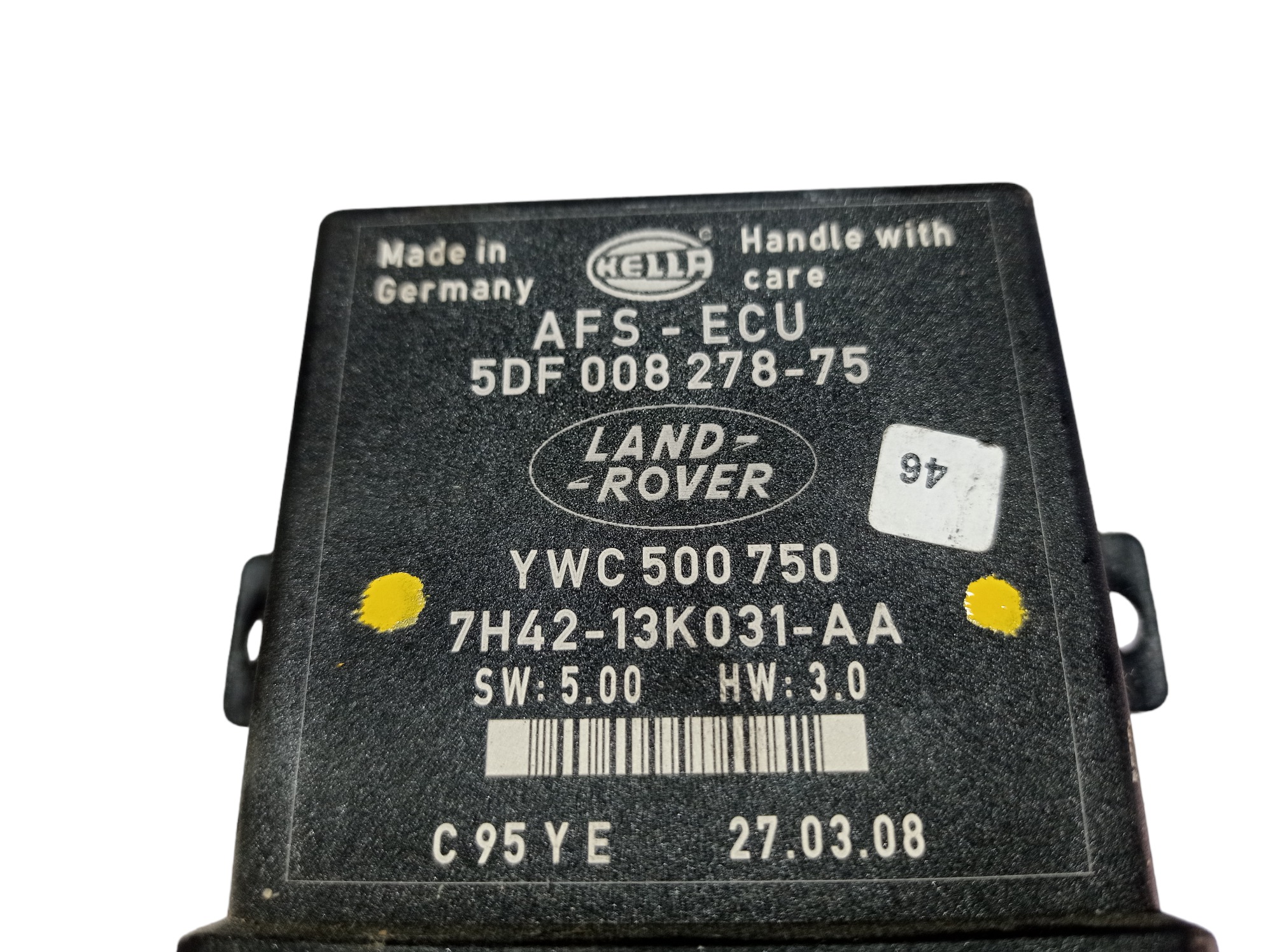 Módulo Controle Farol Range Rover Vogue 3.6 2008 V583 8