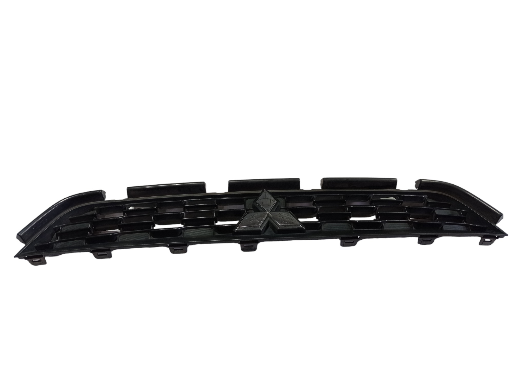 Grade Central Parachoque Dianteiro Mitsubishi Asx 14 V574 Preto