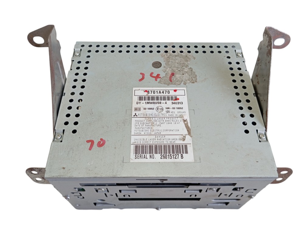 Rádio Cd Mitsubishi Outlander 2007 8701a470 5