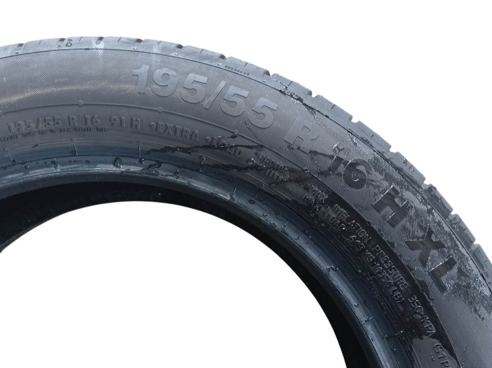 Pneu Continental Contiecocontact 5 195/55r16 H Xl 4