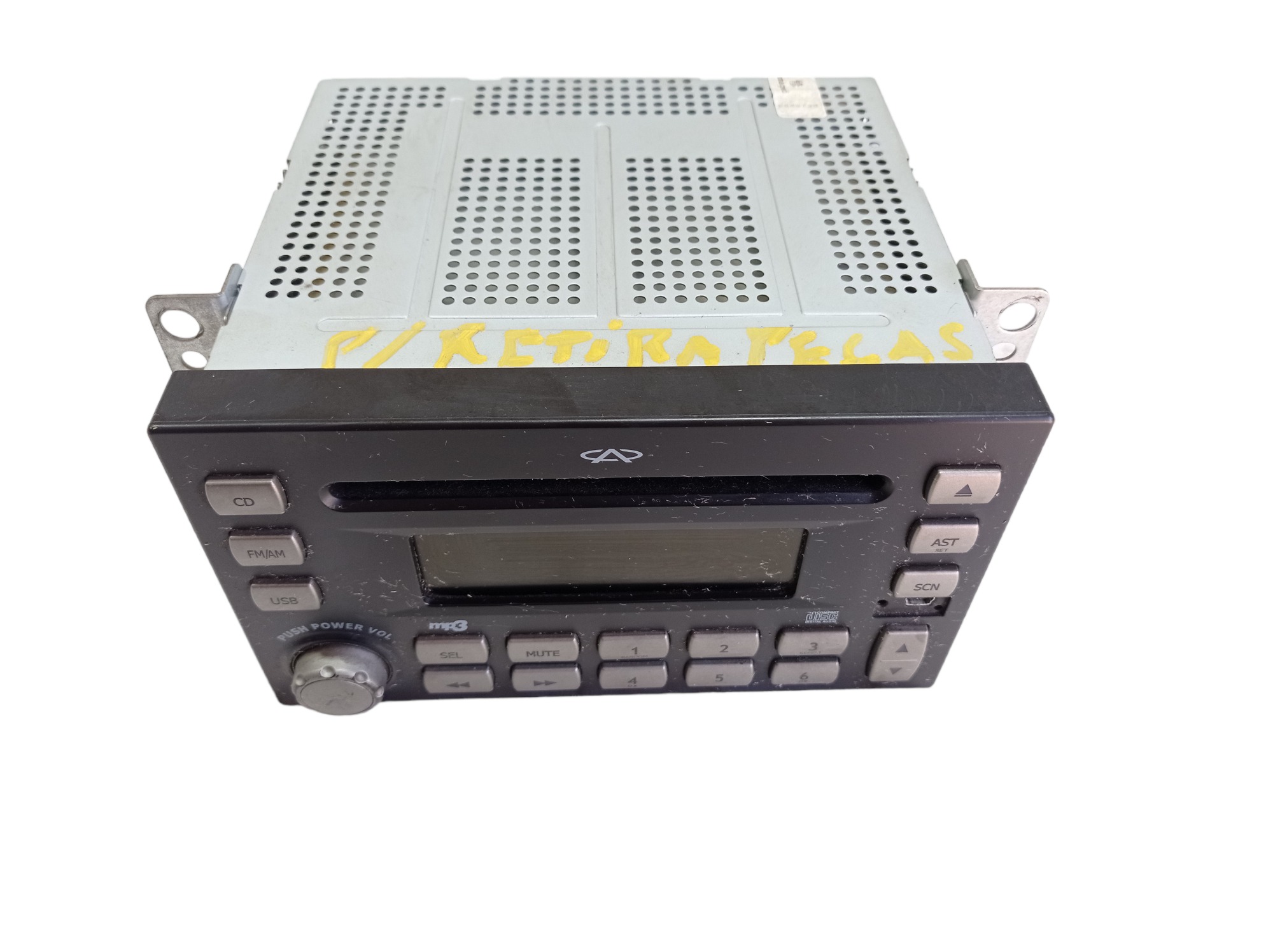Rádio Chery Cielo 1.6 2012 M11-7901050bd V514 1