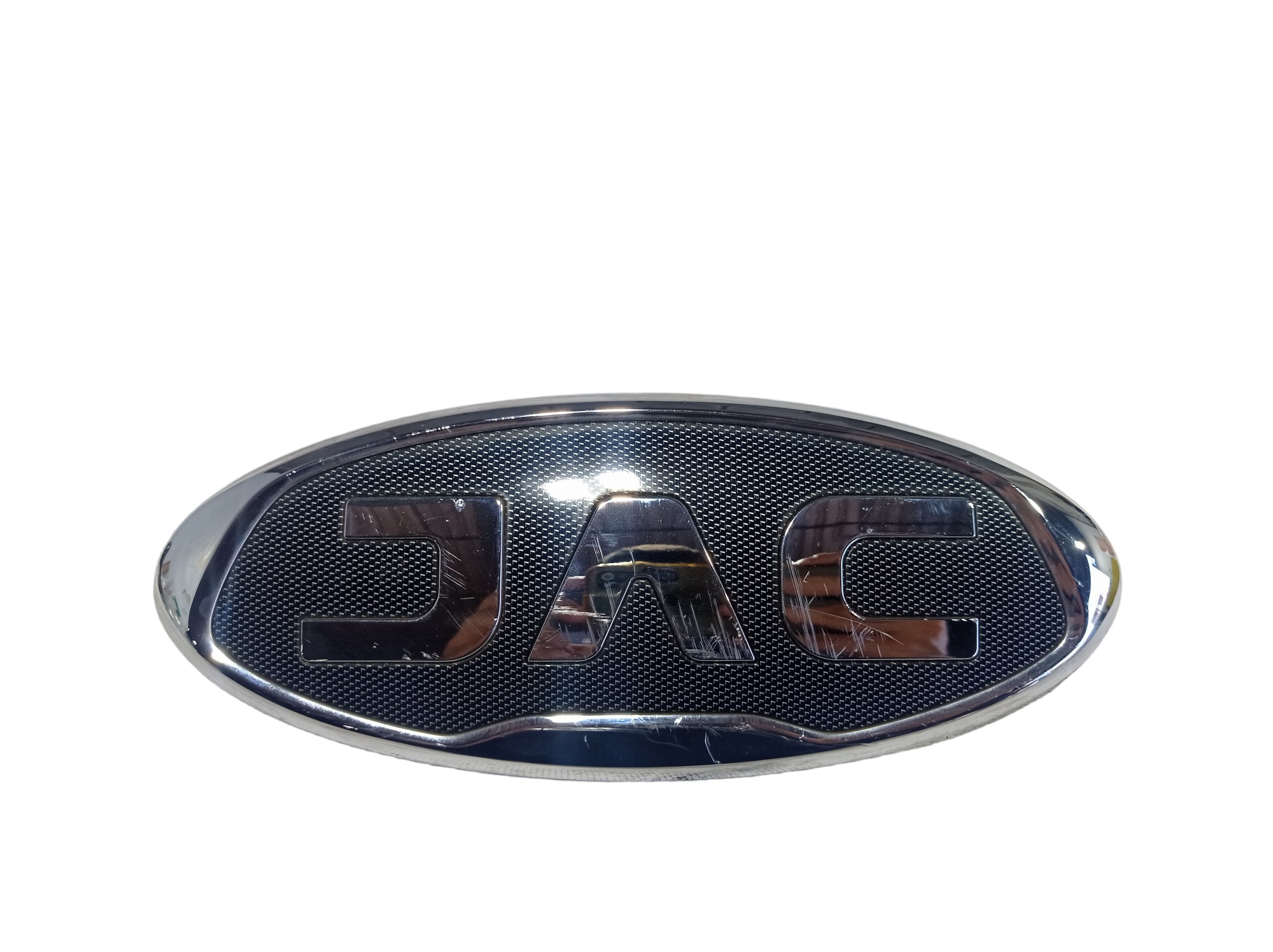 Emblema Grade Dianteira Jac T40 2019 V565 Prata 1