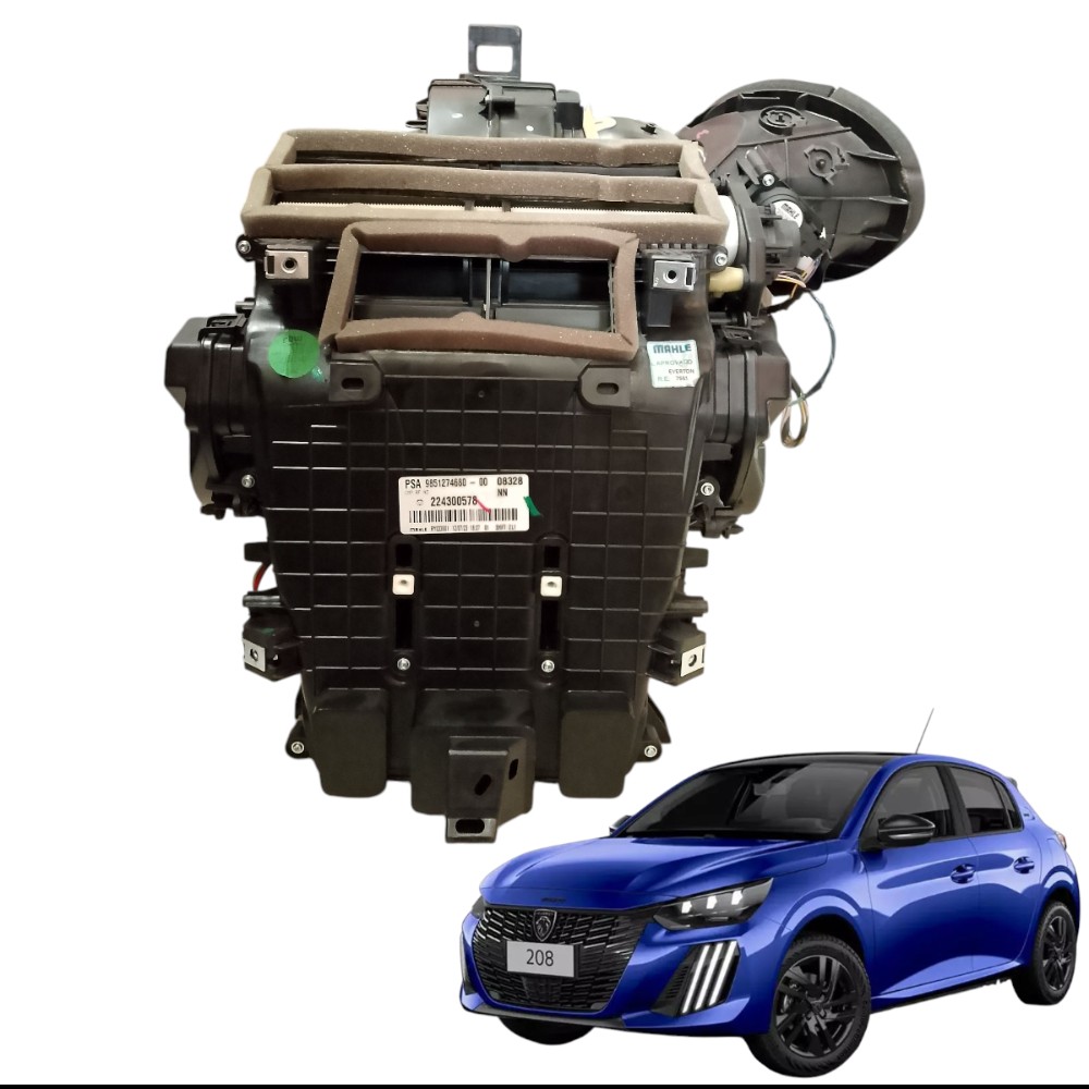 Caixa evaporadora peugeot 208 2023 2024 1.0 automatico