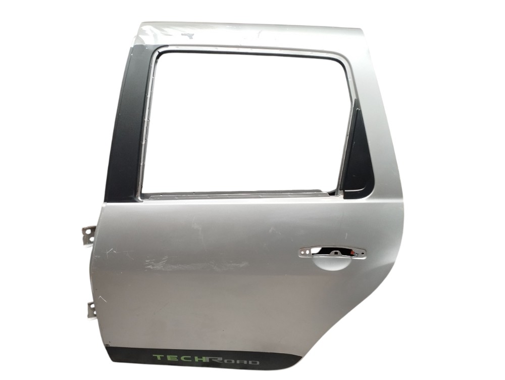 Porta Traseira Esquerda Renault Duster 2012 2013 2014 2020 Traseira Esqueda Prata
