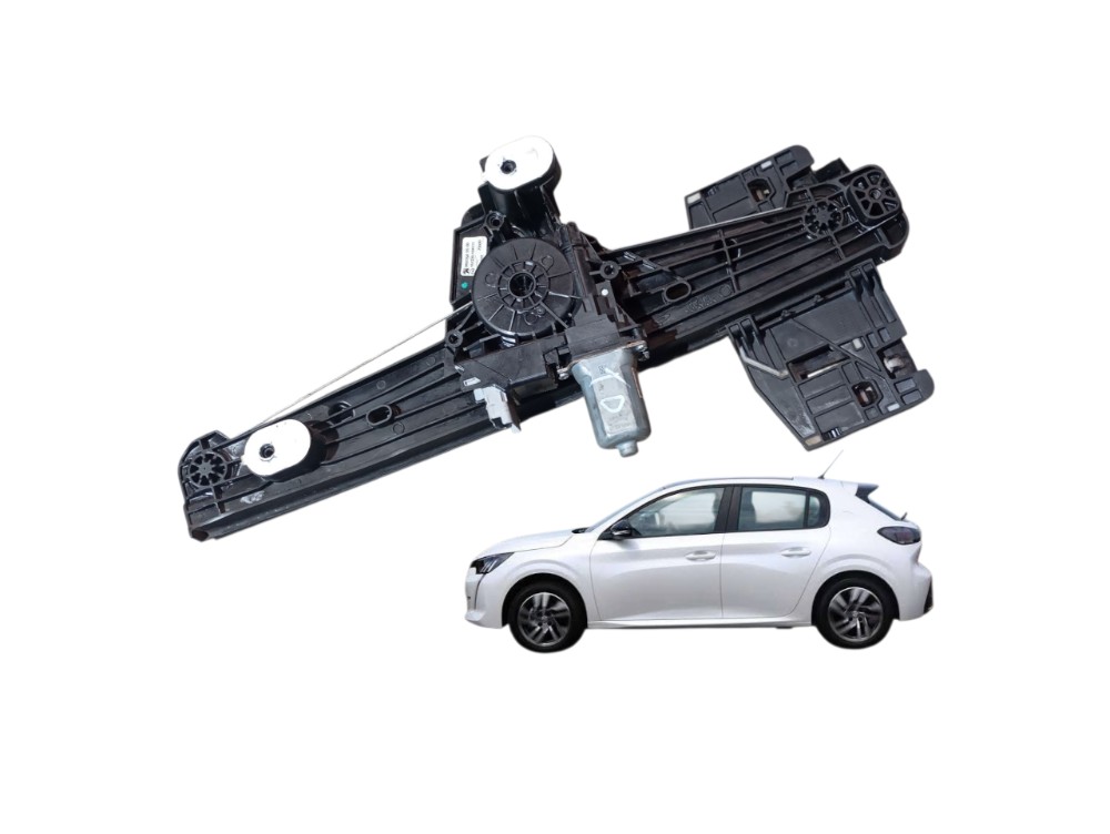 Máquina Vidro Traseira Direita Peugeot 208 Griffe 1.6 2021