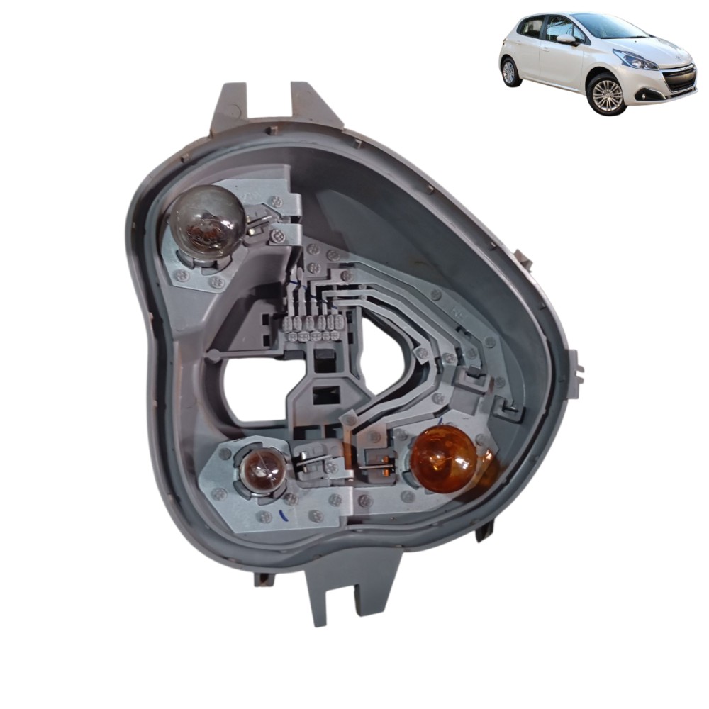 Circuito Lanterna Traseira Direita Peugeot 208 Allure 2017 Direito/passageiro Traseira Direita