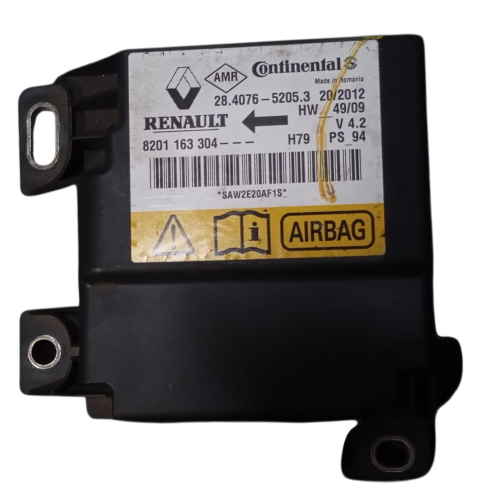 Modulo Central Airbag Renault Duster 2.0 16V 2012 2015 2018