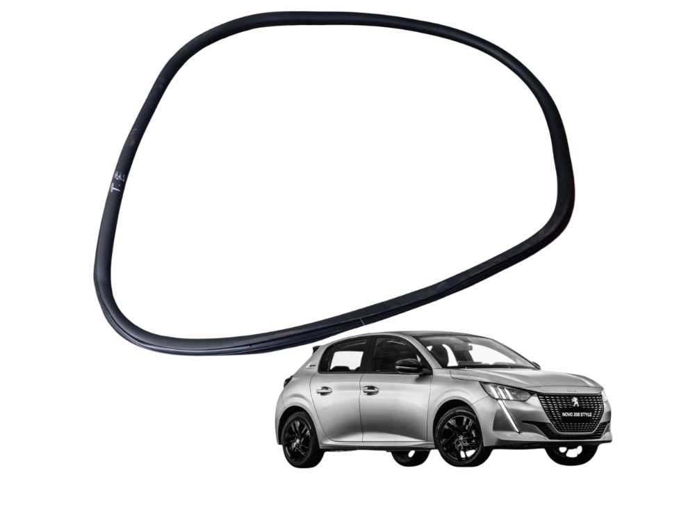 Borracha Porta Traseira Esquerda Peugeot 208 1.0 Style 2023