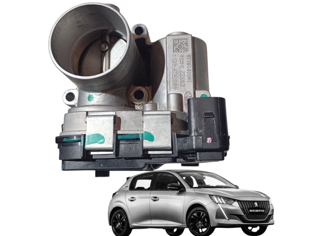 Corpo Tbi Borboleta Peugeot 208 1.0 Style 2023