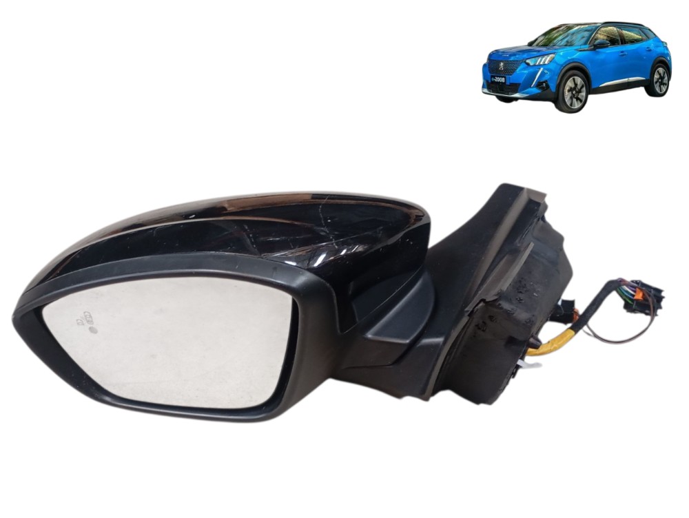 Retrovisor Esquerdo Peugeot 2008 Elétrico 2023 2025