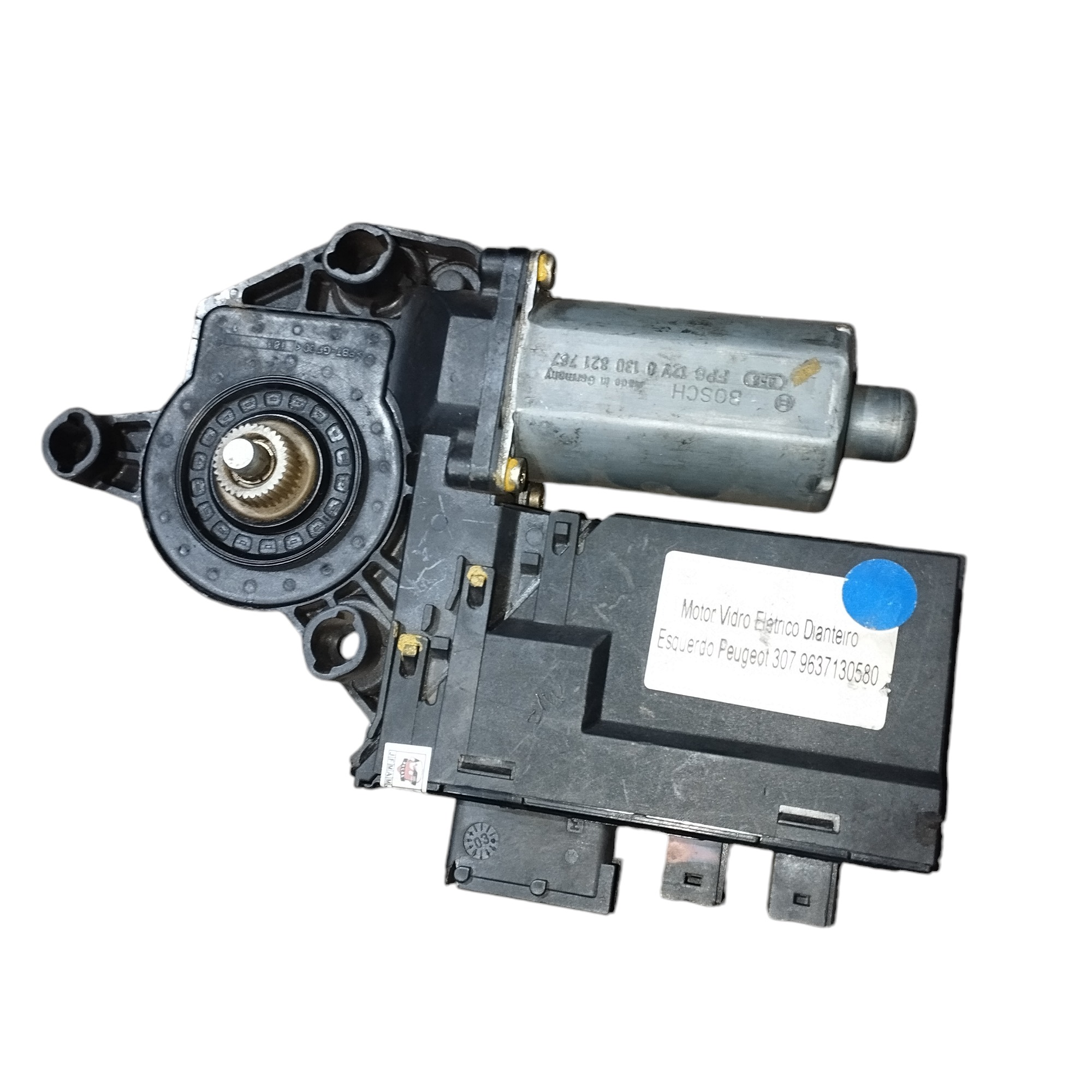 Motor Vidro Dianteiro Esquerdo Peugeot 307 9637130580