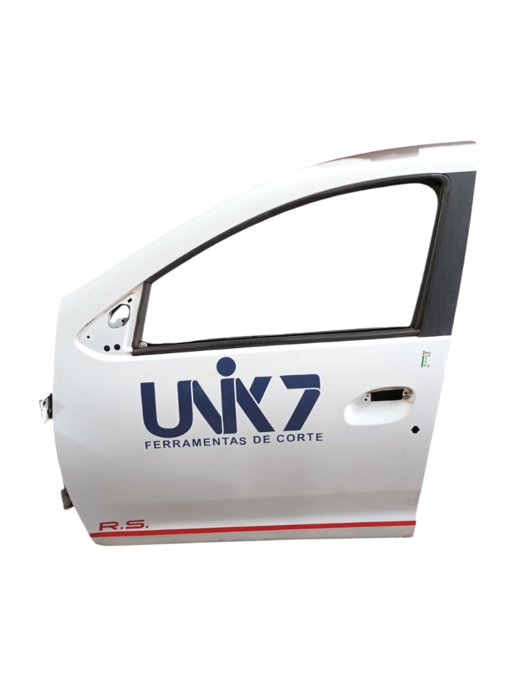 Porta Dianteira Renault Sandero Rs 2017 2018 Dianteira Esquerdo Branca