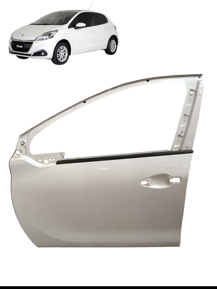 Porta dianteira esquerda Peugeot 208 Allure 2017 2018 1.6