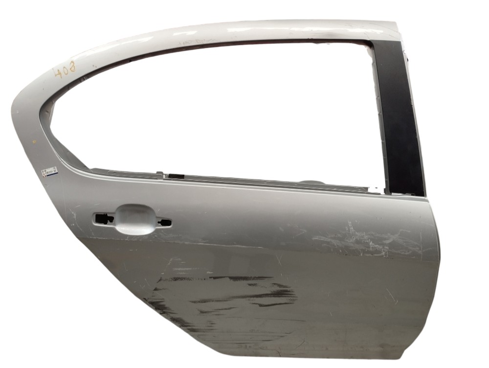 Porta Traseira Direita Peugeot 408 2011 A 2018 Traseira Direito Branco