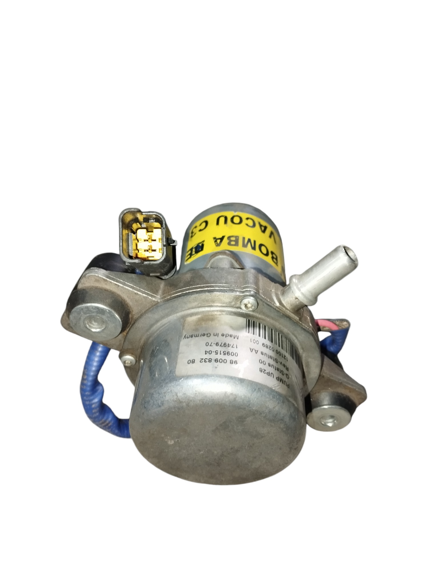 Bomba Vácuo Citroen C3 2012 2013 8
