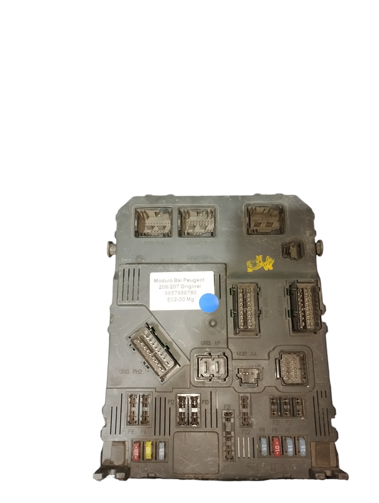 Modulo Fusível Bsi Peugeot 206 1.4 2009 A 2014 3