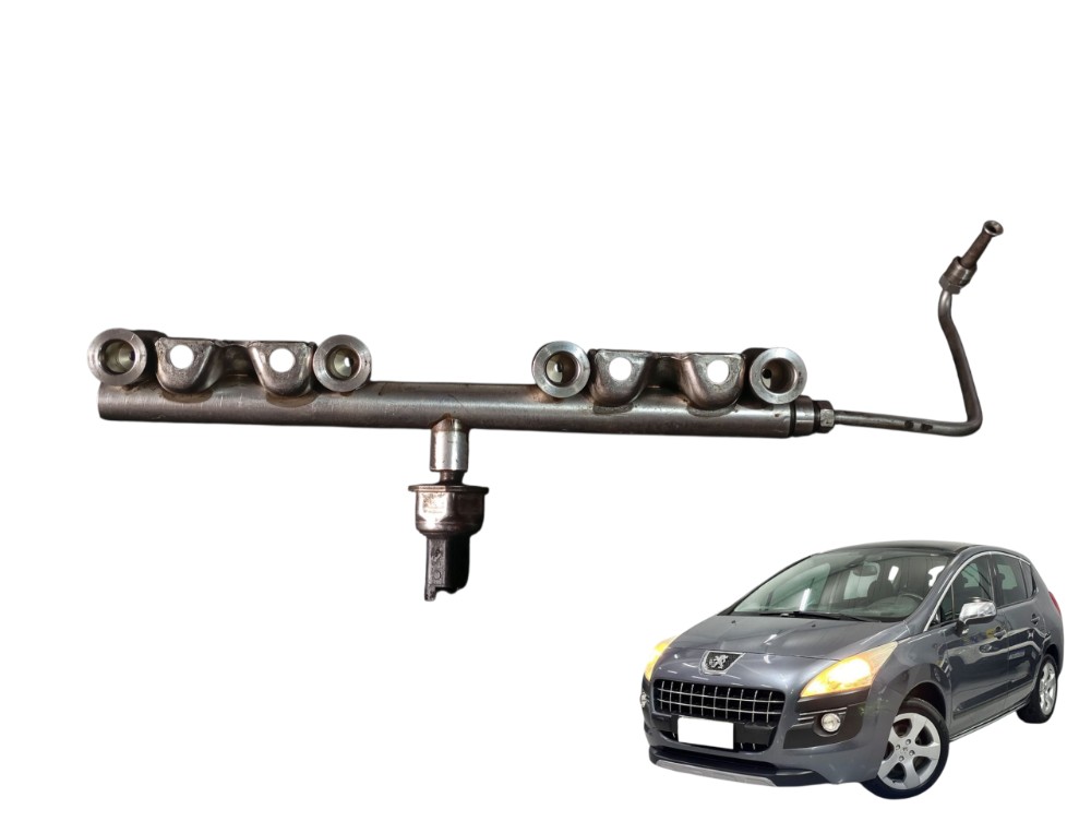 Flauta Bico Injetor Peugeot 3008 Griffe Thp 2011 2012 1.6 Bico Injetor