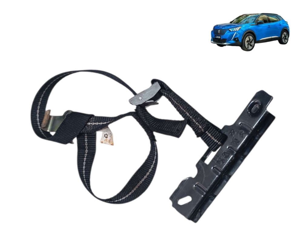 Cinto Trava Bateria Peugeot 2008 Elétrico 2023 2024 2025 Preto