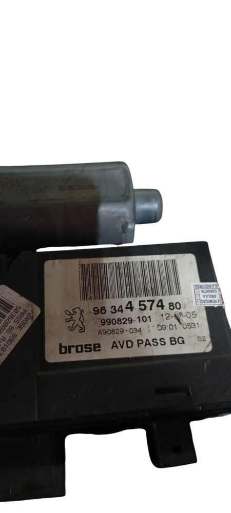Motor Máquina Vidro Dianteira Direita Peugeot 307 2004 2013