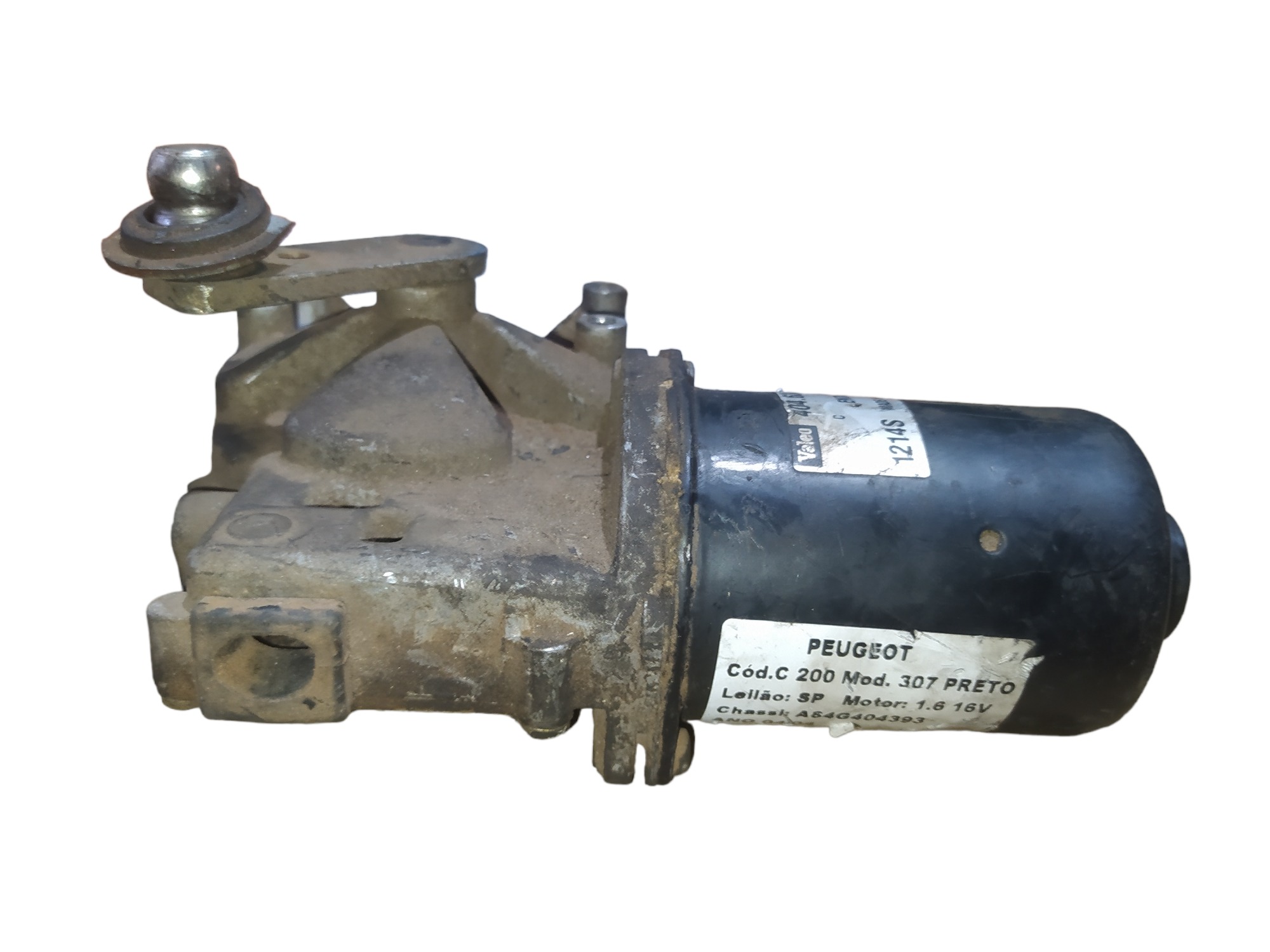 Motor Limpador Parabrisa Dianteiro Peugeot 307 2003 A  2007
