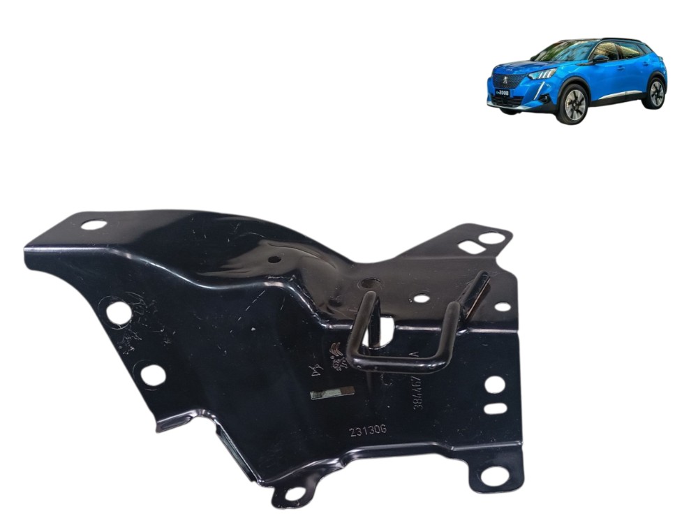 Suporte Fixação Banco Traseira Esque Peugeot 2008 2023 2025 Preto