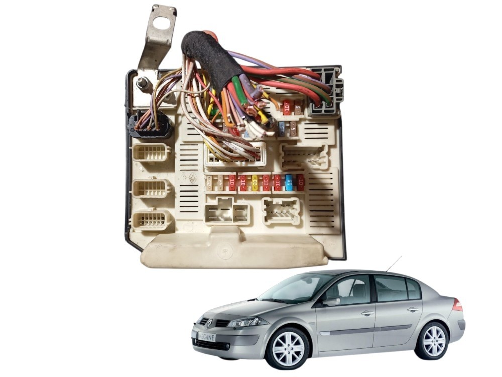 Modulo Central Caixa Fusivel Renault Megane 2.0 2007 2008