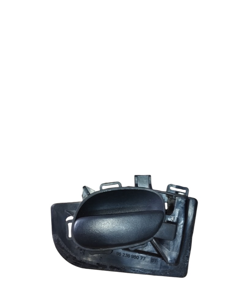 Maçaneta Interna Dianteira Direita Peugeot 206 2006 Preto Dianteira