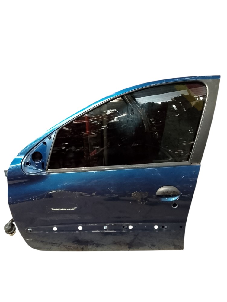 Porta Dianteira Esquerda Peugeot 206 207 1.4 1.6 2000 2010 Dianteira Esquerdo Azul