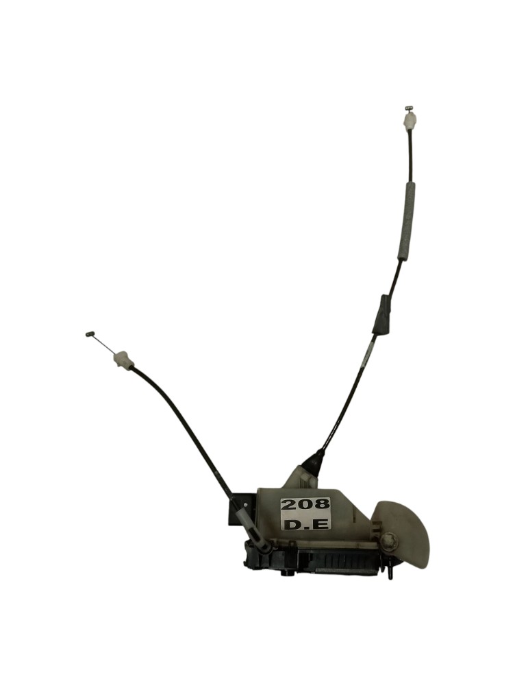 Fechadura eletrica dianteiro esquerdo peugeot 208 2015 2018