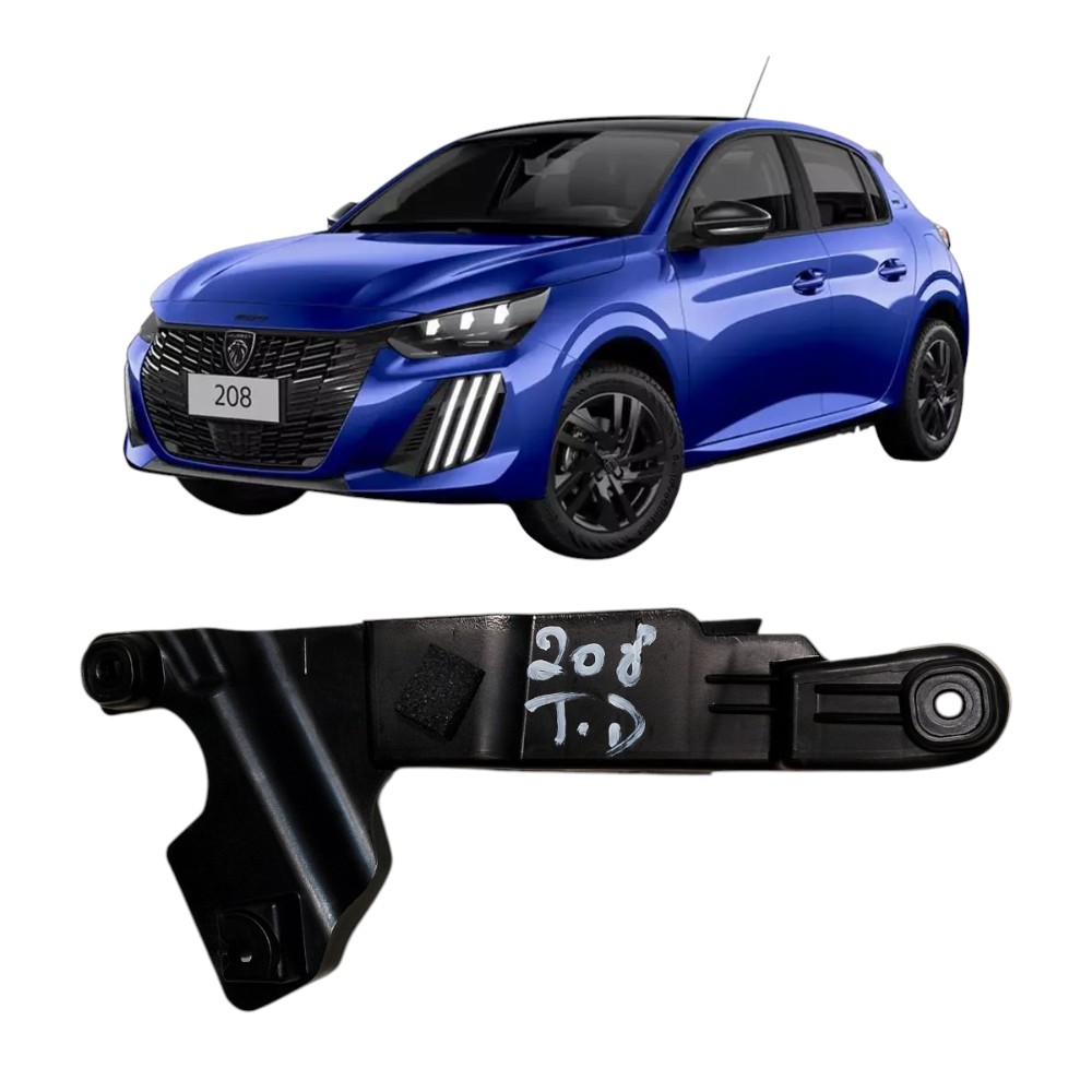 Suporte Forro Porta Traseira Direita Peugeot 208 Style 2023
