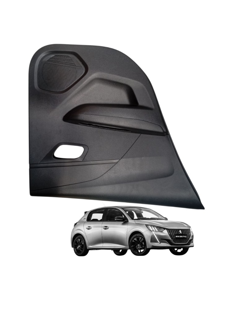 Forro Porta Traseira Esquerda Peugeot 208 1.0 Style 2023