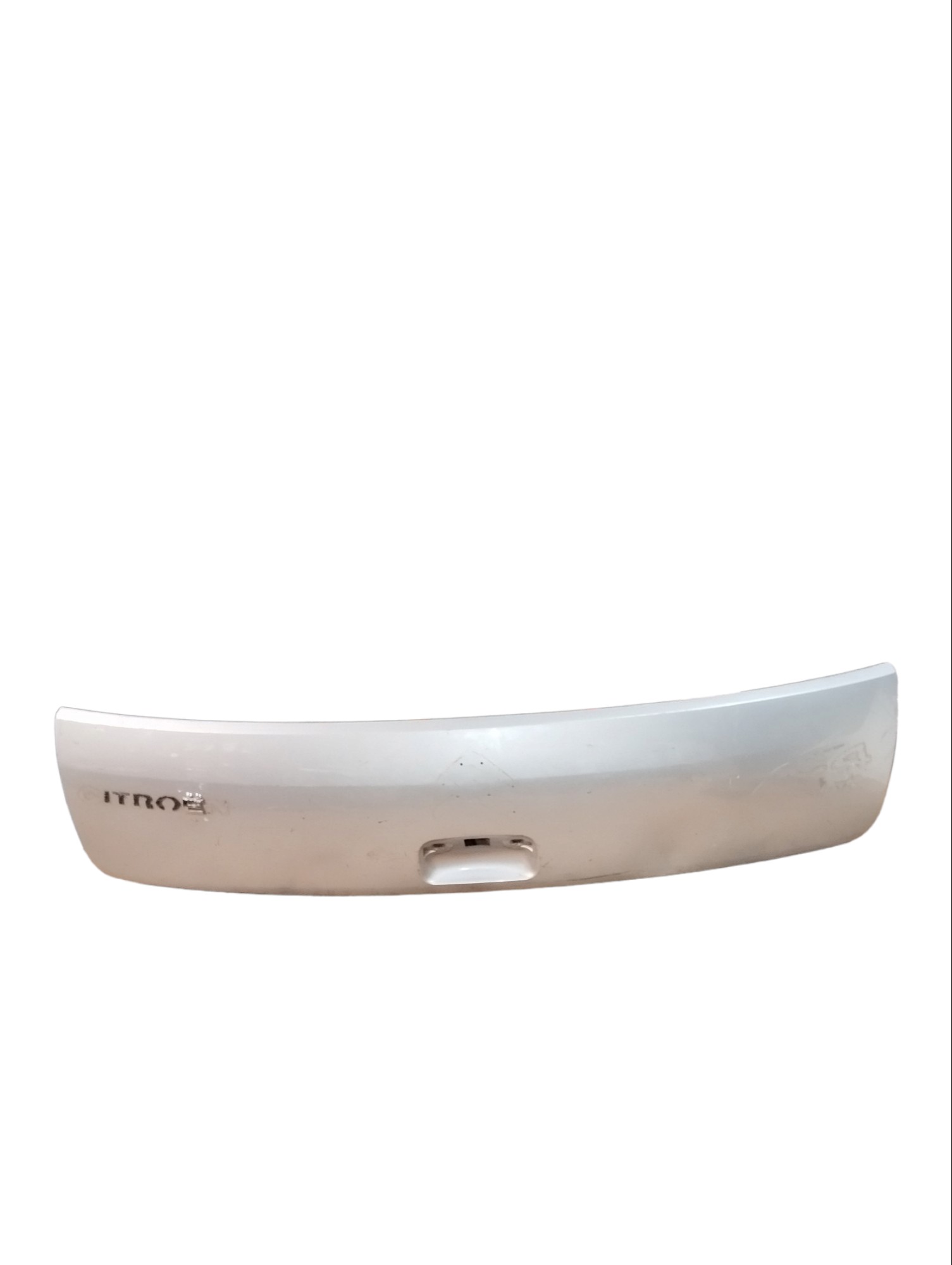Moldura Aplique Tampa Traseira Citroën C4  2008 A 2012 Cinza