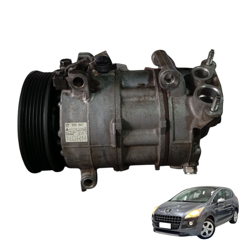Compressor Ar Peugeot 3008 Griffe Thp 2011 2012 Automático Ar