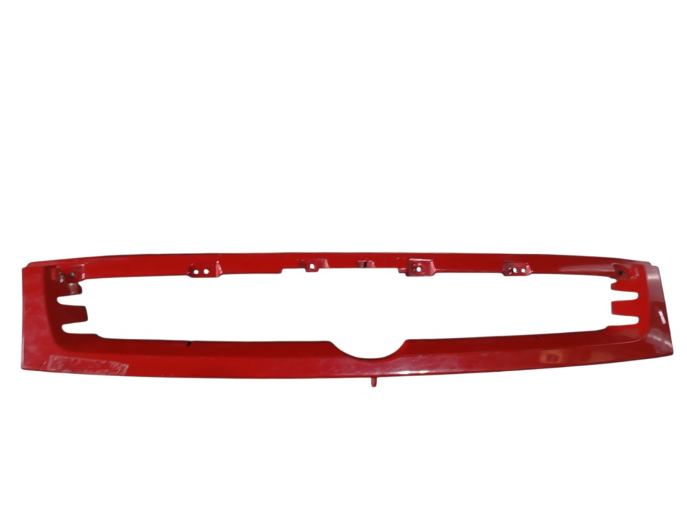 Moldura Grade Dianteira Palio 2014 2017 Vermelho
