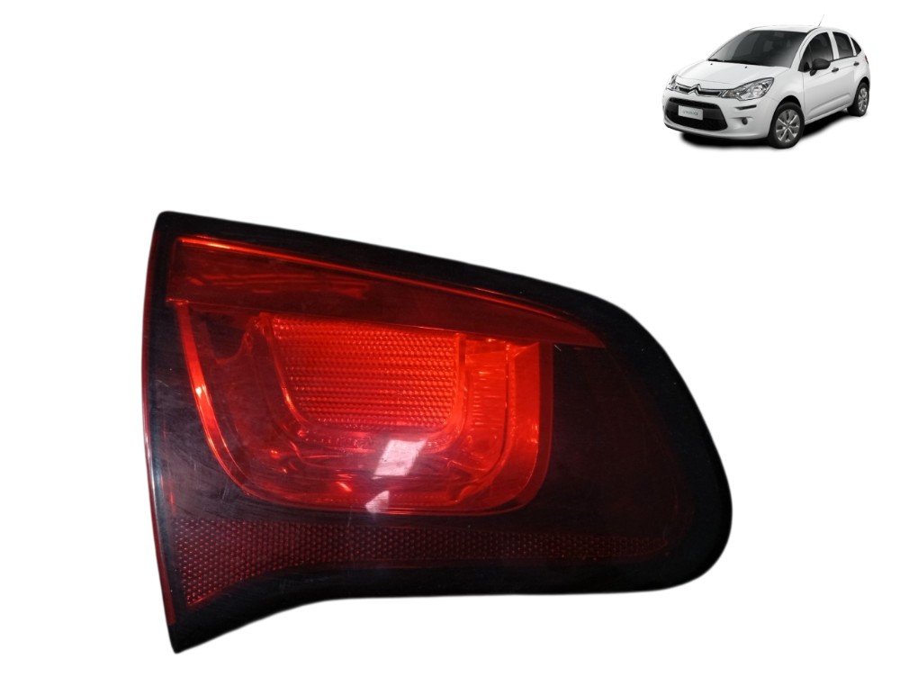 Lanterna Tampa Traseira Esquerda Citroen C3 1.6 16v 2016 17 Esquerdo/motorista